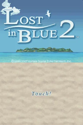 Lost in Blue 2 (USA) (En,Ja,Fr,De,Es,It) screen shot title